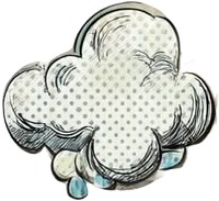 a white cloud with a blue dot pattern.jpg